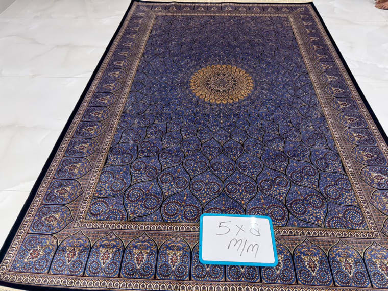 Hand-Tufted Carpet 119, hand-tufted silk carpet