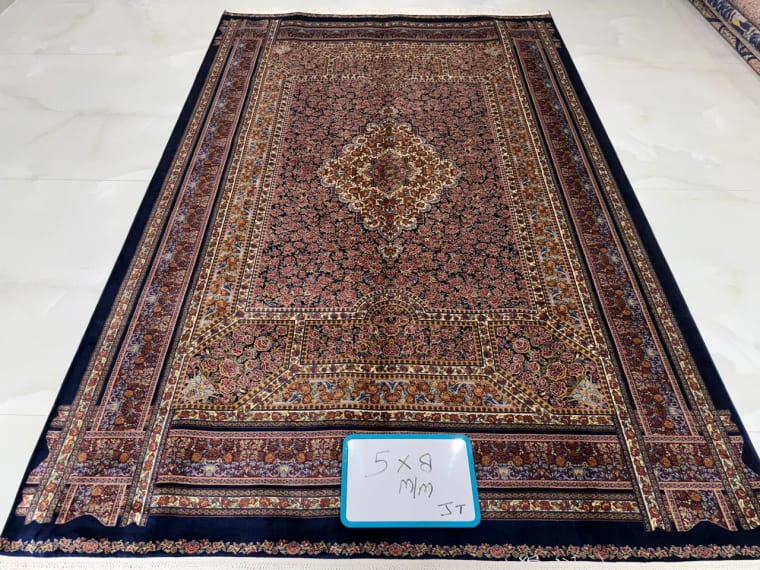 Hand-Tufted Carpet 128, hand-tufted silk carpet