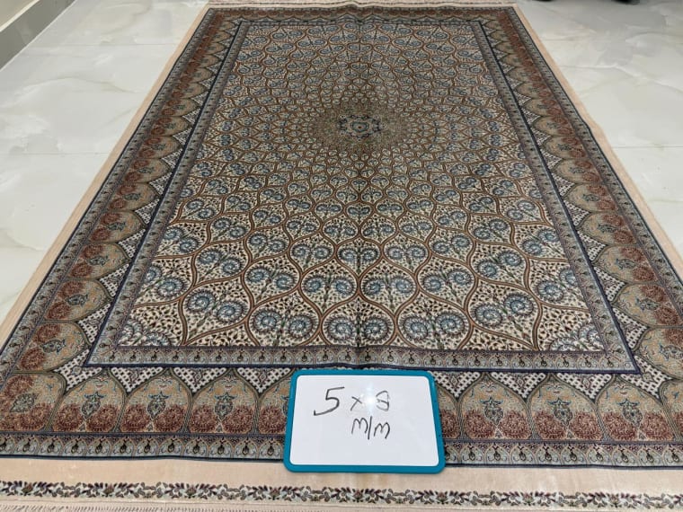 Hand-Tufted Carpet 131, hand-tufted silk carpet
