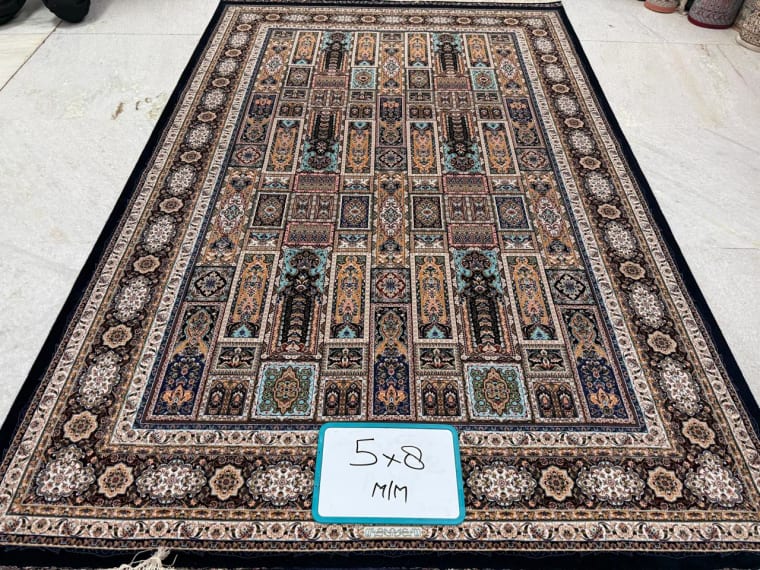 Hand-Tufted Carpet 150, hand-tufted silk carpet