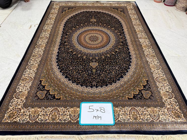 Hand-Tufted Carpet 151, hand-tufted silk carpet