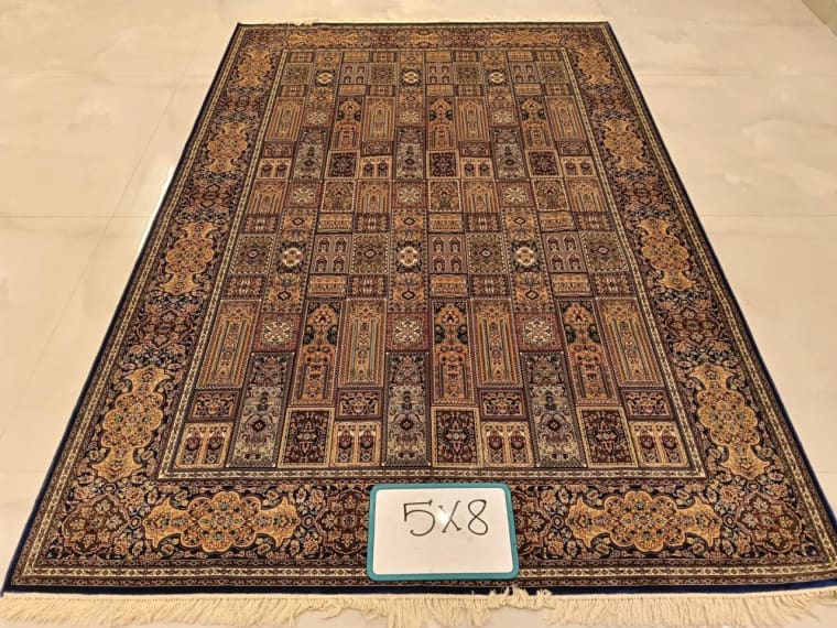 Hand-Tufted Carpet 157, hand-tufted silk carpet
