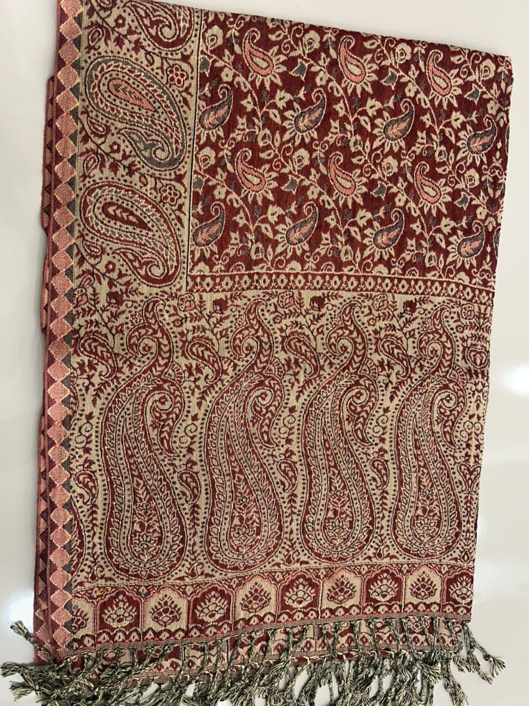 Antique Paisley Pashmina
