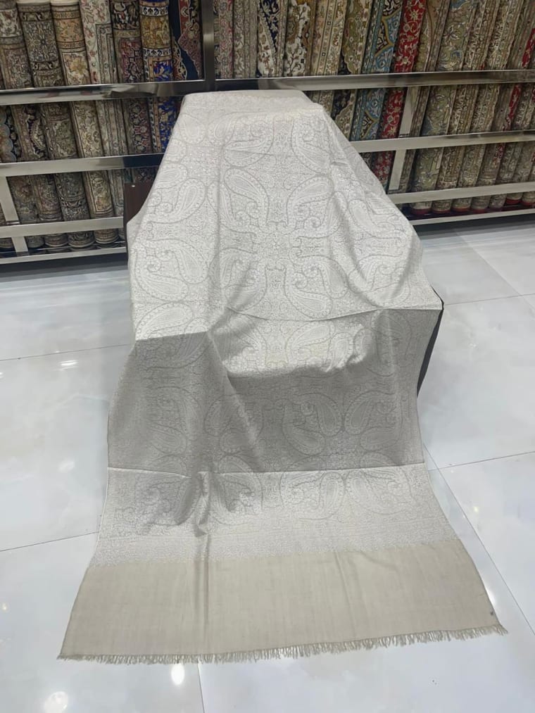 White Sheer Pashmina, Pashmina shawl