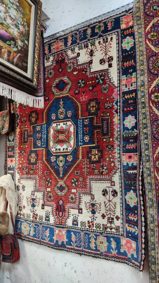 Village Geometry Wall Carpet