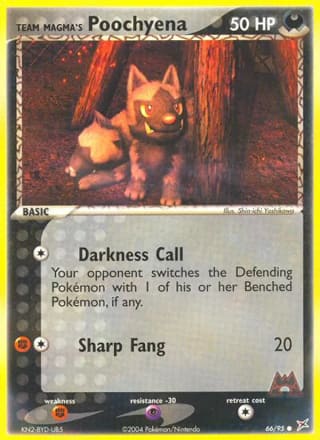 Team Magma's Poochyena