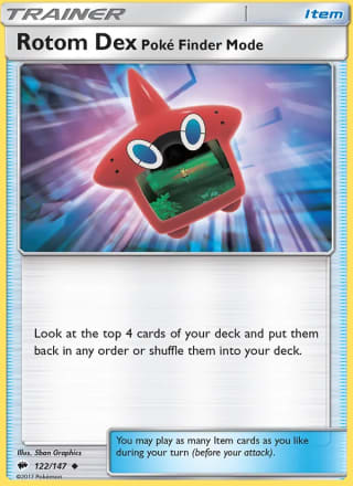 Rotom Dex—Poké Finder Mode
