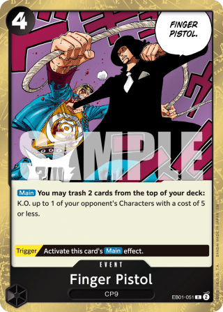 Finger Pistol (Reprint)