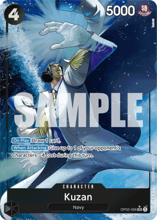 Kuzan (OP02-096) (Alternate Art)