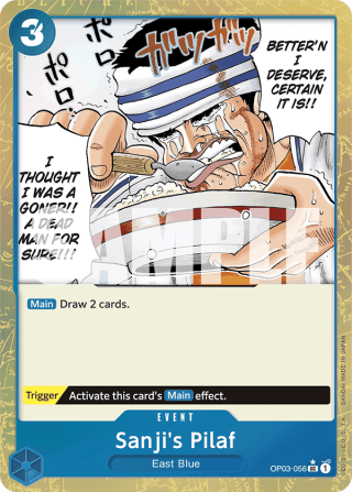 Sanji's Pilaf (Textured Foil)