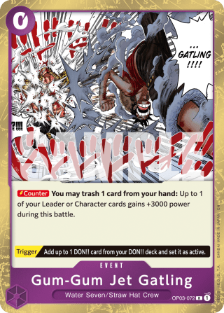 Gum-Gum Jet Gatling (Reprint)