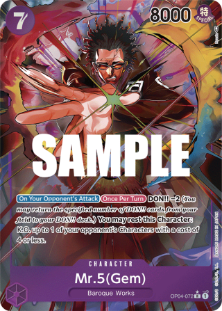 Mr.5 (Gem) (Alternate Art)