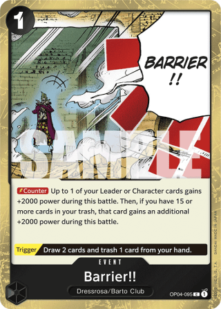 Barrier!! (Jolly Roger Foil)