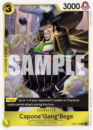 Capone"Gang"Bege (OP04-100) (Reprint)