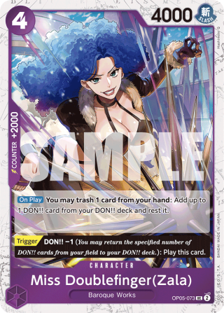 Miss Doublefinger(Zala) (Jolly Roger Foil)