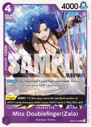 Miss Doublefinger(Zala) (Reprint)