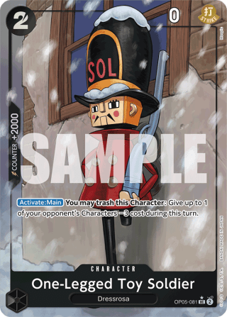 One-Legged Toy Soldier (Full Art)