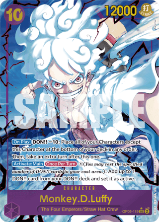 Monkey.D.Luffy (OP05-119) (Alternate Art)