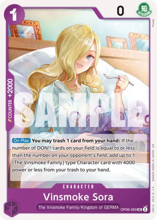 Vinsmoke Sora (Reprint)