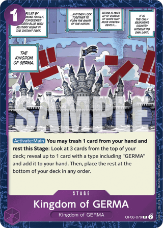 Kingdom of GERMA (Jolly Roger Foil)