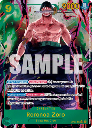 Roronoa Zoro (Alternate Art)