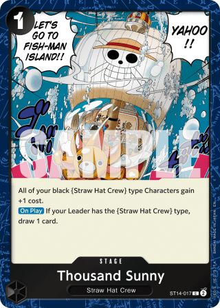 Thousand Sunny (Pirate Foil)