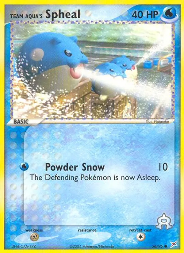 Team Aqua's Spheal