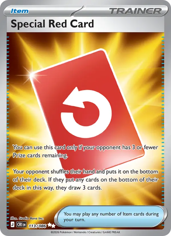 Special Red Card