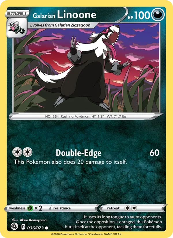 Galarian Linoone