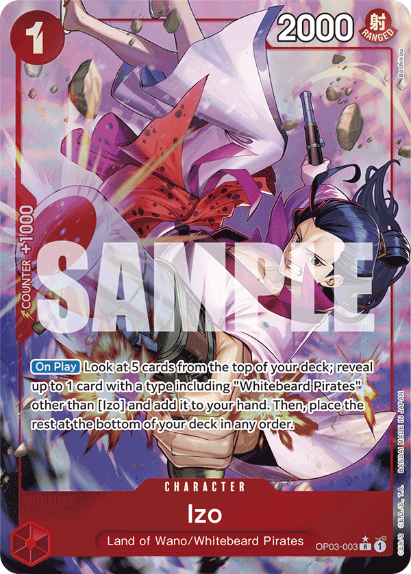 Izo (OP03-003) (Alternate Art)