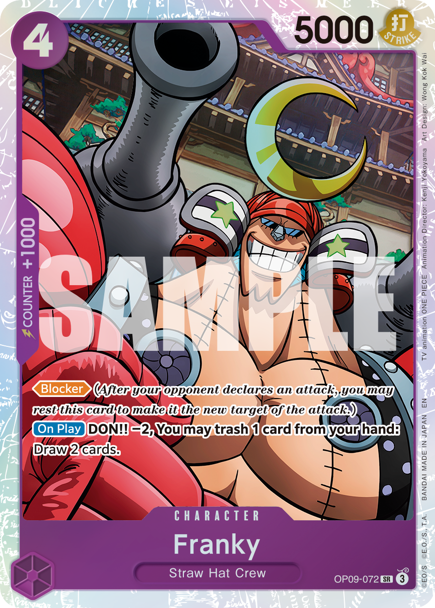 Franky - OP09-072 (Reprint)