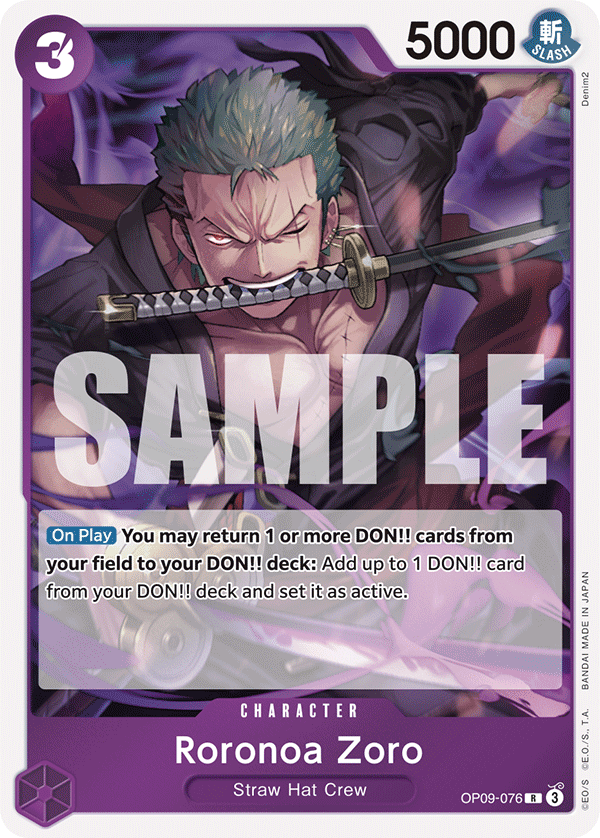Roronoa Zoro (Championship 25-26 Regionals Season 1)