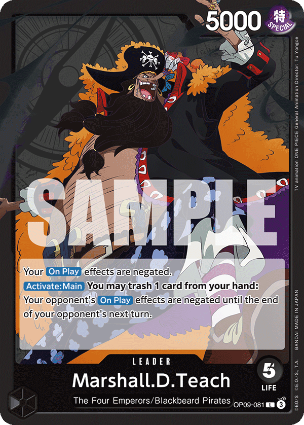 Marshall.D.Teach (English Version 2nd Anniversary Set)