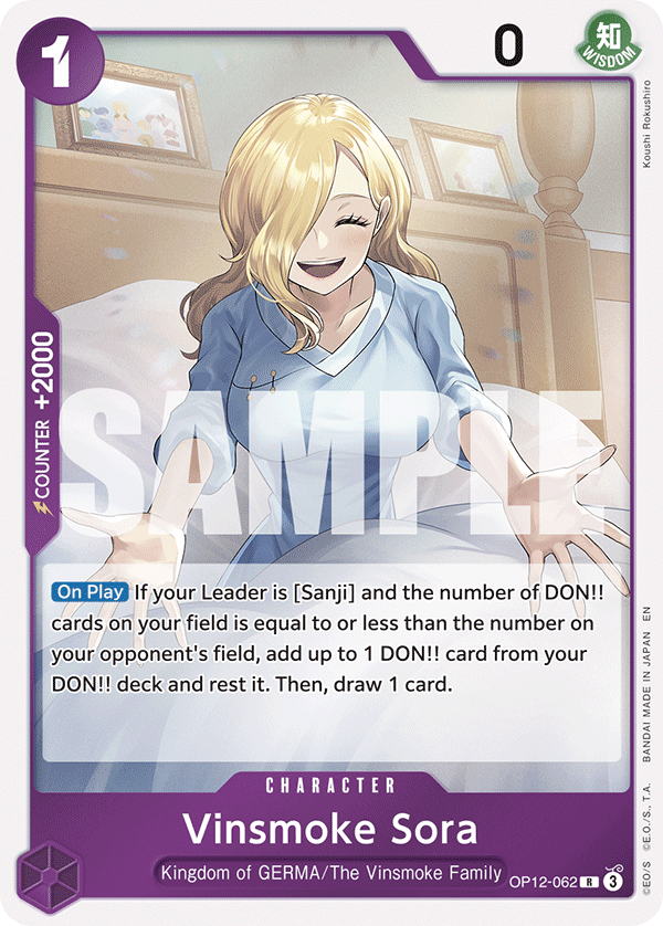 Vinsmoke Sora (Winner Pack 2026 Vol. 1)