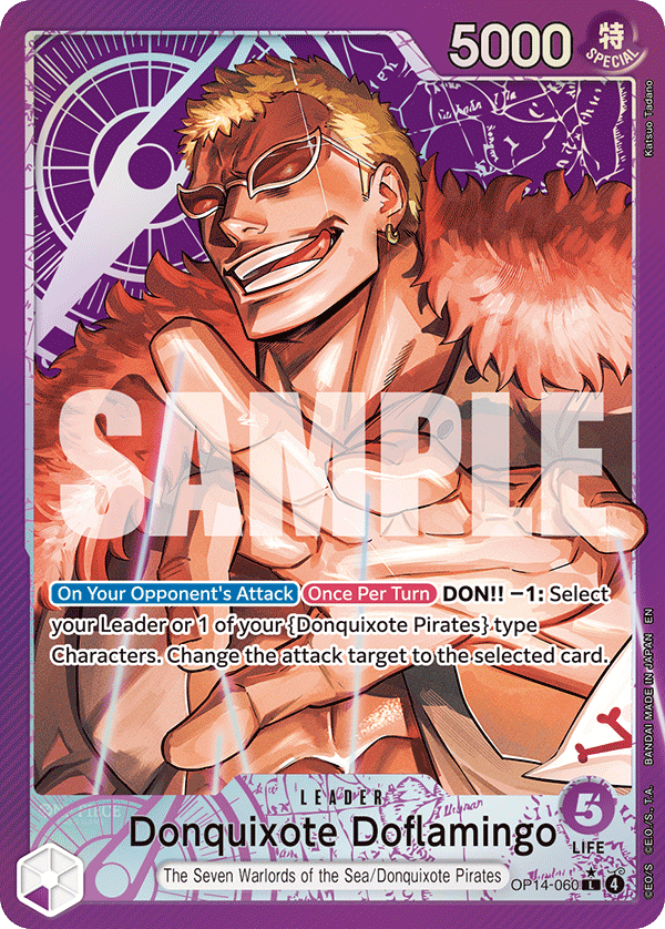 Donquixote Doflamingo - OP14-060 (Alternate Art)