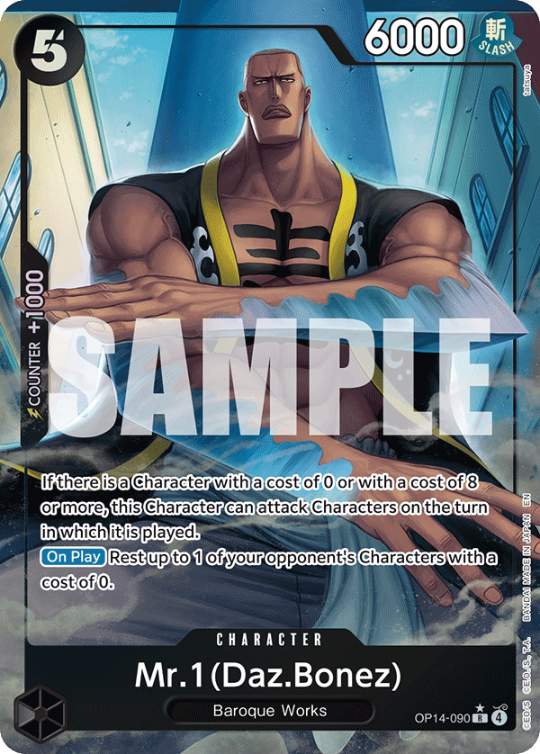 Mr.1 (Daz.Bonez) (Alternate Art)