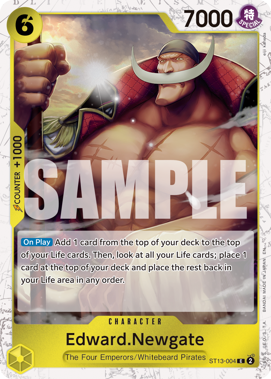 Edward.Newgate - ST13-004 (Pirate Foil)