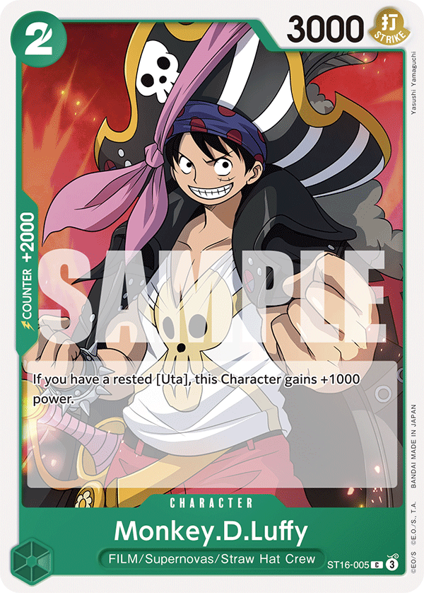 Monkey.D.Luffy (Beginners Deck Party [ST-23] - [ST-28] Winner Pack)