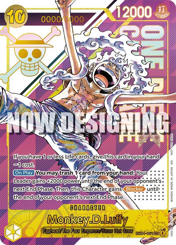 Monkey.D.Luffy - EB04-061 [Serial Number]