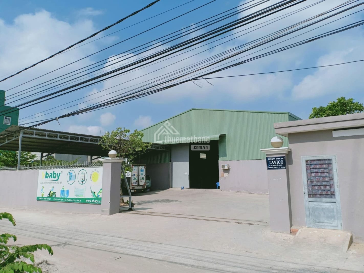 Cho thuê kho xưởng quốc lộ 1A, An Phú Đông, Q.12, TPHCM Cho thuê kho xưởng quốc lộ 1A, An Phú Đông, Q.12, TPHCM