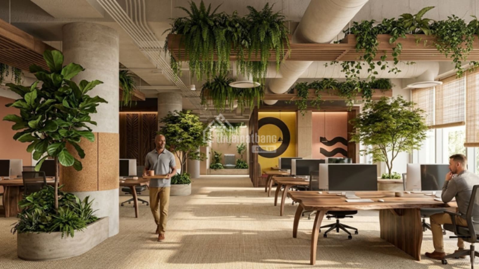 Biophilic Design - Phong cách thiết kế kiến trúc văn phòng hiện đại bậc nhất