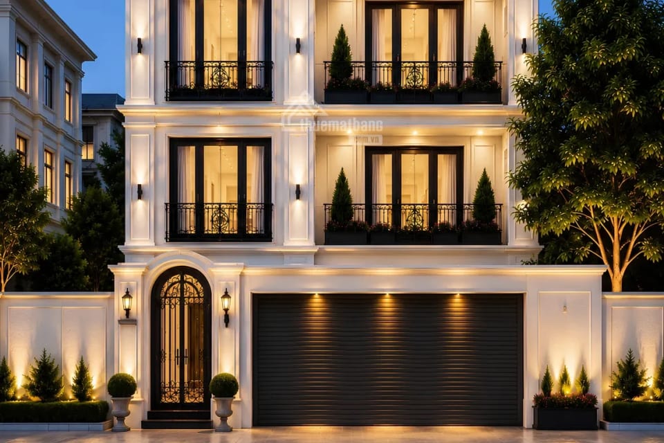 Cho thuê Villa thiết kế hiện đại - view ven sông ở Gò Vấp