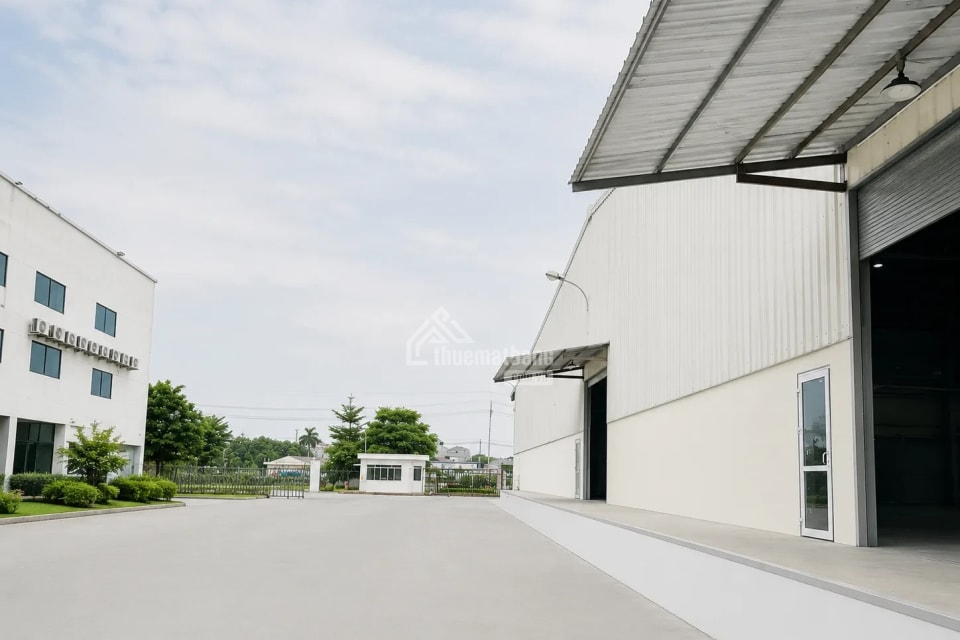 Cho Thuê Kho Logistics KCN Quang Minh | 6.365m² - 9.000m² | Có Dock Container