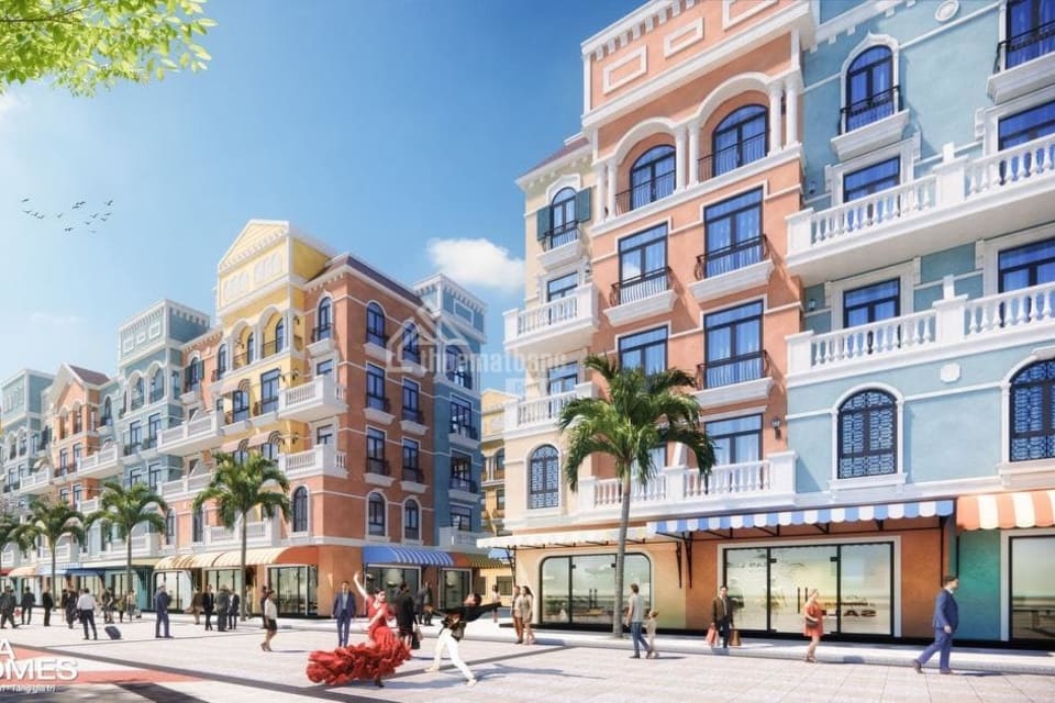 Cho thuê mặt bằng thương mại 5 tầng, MT 6m – The Venice, Mega Grand World Hà Nội