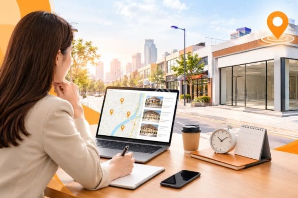 Tìm mặt bằng kinh doanh như thế nào để tiết kiệm thời gian?