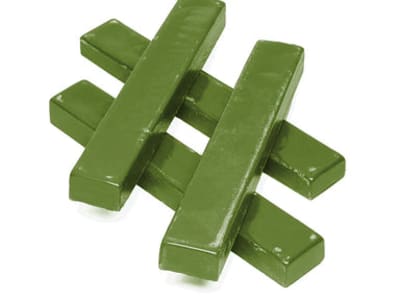 Inland Craft Dopping Wax (Green)