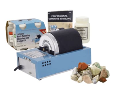 Lortone 3A Tumbler with Rock Polishing Kit