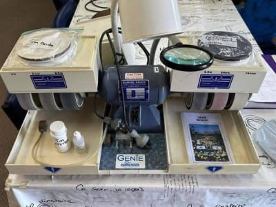 Diamond Pacific Genie 6 x 6” Cabbing Machine