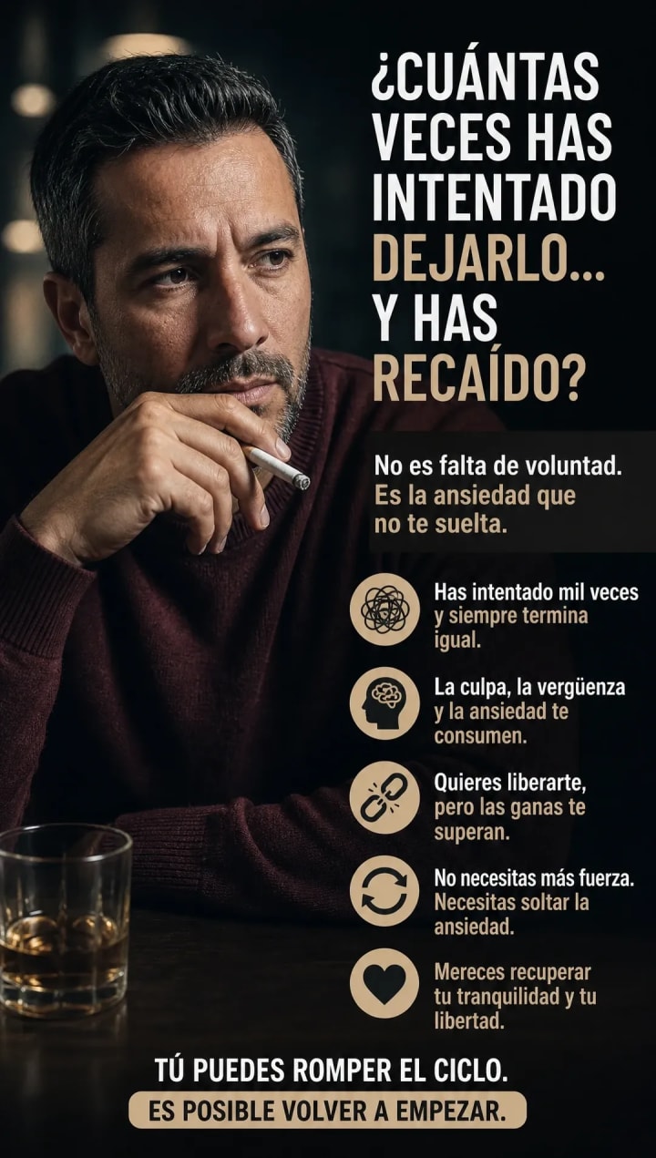 ¿Cuántas veces has intentado dejarlo y has recaído?