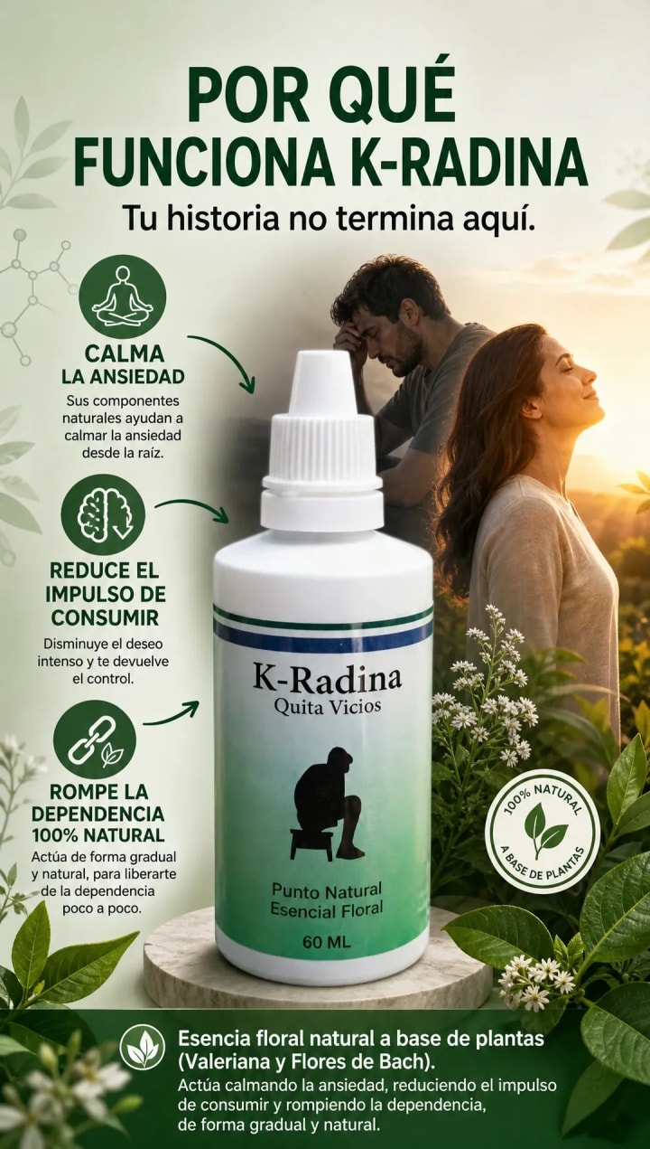 Por qué funciona: calma la ansiedad y rompe la dependencia de forma natural